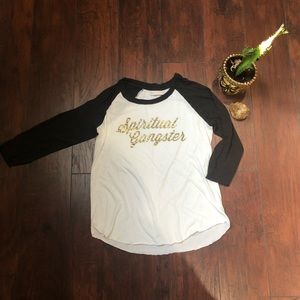 Spiritual Gangster Raglan Tee